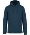 NS401 Unisex Heavyweight Hooded Sweatshirt peacock blue colour image